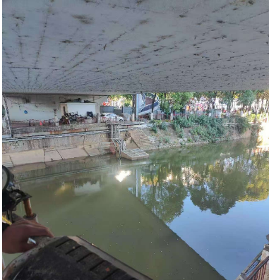 Yuantong Bridge underdeck site