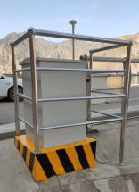 Outdoor protection frame for field instrumentation